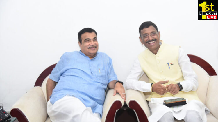 रांची:केंद्रीय मंत्री नितिन गडकरी से मिले सांसद संजय सेठ,रातू रोड एलिवेटेड कॉरिडोर का नाम बदलने की मांग!
