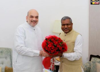 अमित शाह  से नई दिल्ली में आज भाजपा के नव नियुक्त प्रदेश अध्यक्ष एवम पूर्व मुख्यमंत्री बाबूलाल मरांडी ने मुलाकात की…