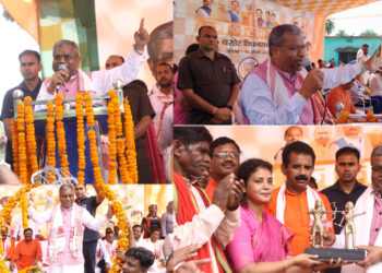राज्य की भ्रष्टाचारी सरकार को हटाने का संकल्प मुखिया ही अगर फ्रॉड राज्य का भला – बाबूलाल मरांडी !