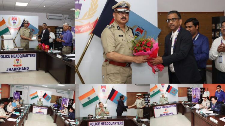 झारखंड पुलिस एवं भारतीय स्टेट बैंक के बीच पुलिस सैलरी पैकेज के लिए, किए गए हस्ताक्षर!