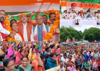 नरेंद्र मोदी को तीसरी बार प्रधानमंत्री बनाएँ, राजमहल लोकसभा सीट जीताएँ – बाबूलाल मरांडी!
