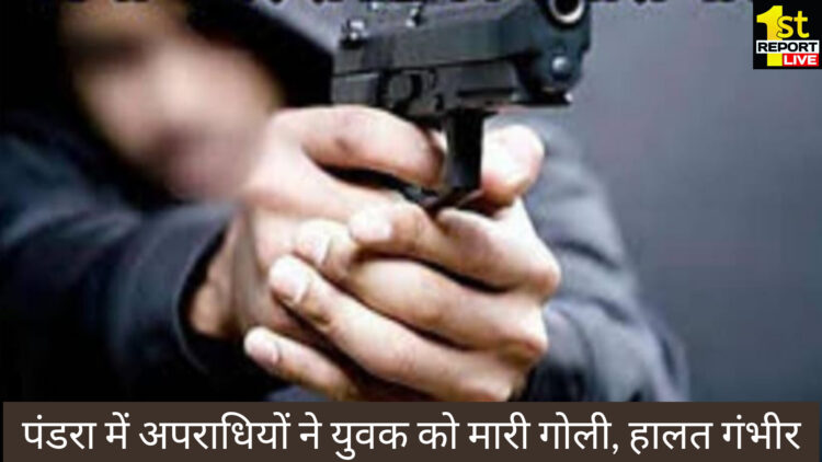 बिग ब्रीकिंग : पंडरा में अपराधियों ने युवक को मारी गोली, हालत गंभीर!