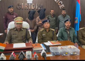 गिरिडीह पुलिस का ऑपरेशन क्लीन स्वीप !
