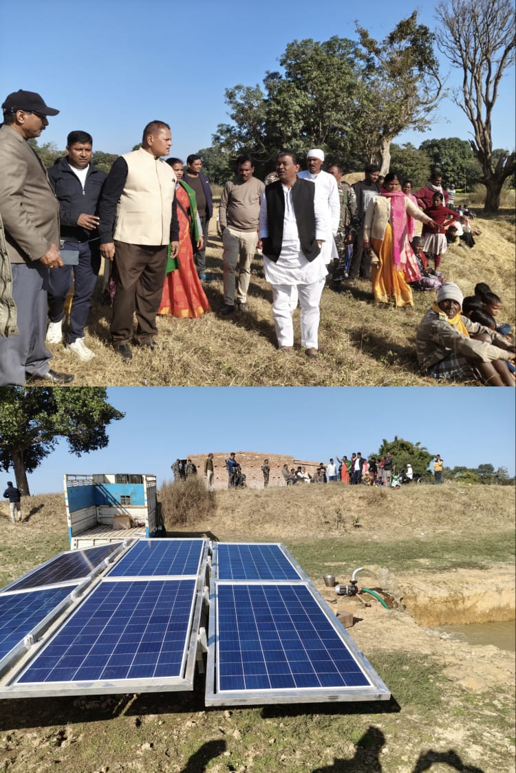 सौर ऊर्जा से सिंचाई की नई पहल !