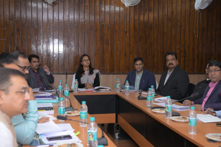 नेपाल हाउस में भवन निर्माण विभाग के अधिकारियों के साथ कृषि मंत्री की बैठक !