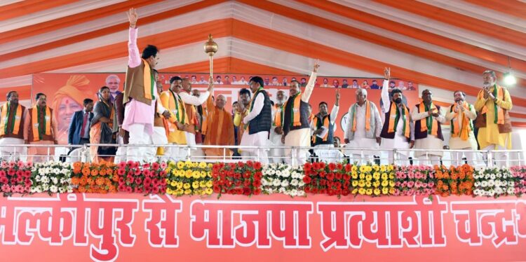 अयोध्या के विकास से सपा को होती है पीड़ाः मुख्यमंत्री