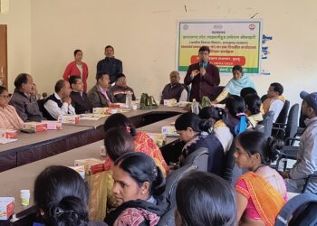 पलाश JSLPS रांची द्वारा बुढ़मू प्रखंड के सभागार मे एक दिवसीय  IFC उन्मुखीकरण कार्यक्रम आयोजित किया गया !