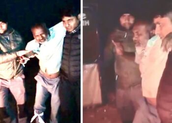 नोएडा में यूपी पुलिस ने मुठभेड़ के बाद1 लाख के इनामी बदमाश को गिरफ्तार किया !