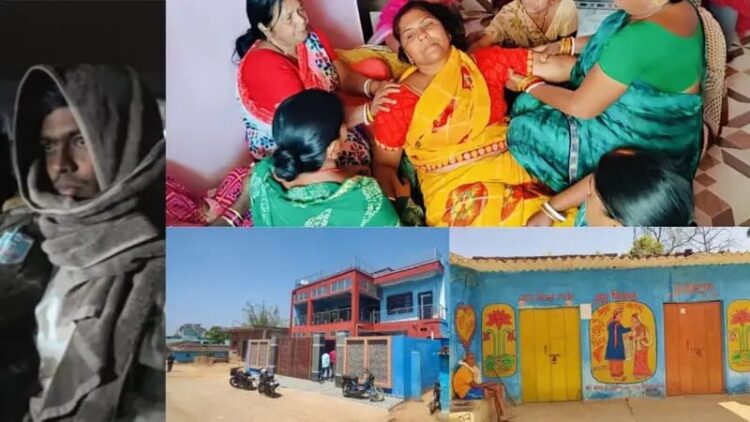 गैंगस्टर अमन साहू के बुढ़मू स्थित घर में मातम !