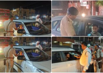 रांची देर रात ड्रंक एंड ड्राइव के खिलाफ चला जिला प्रशासन का अभियान !