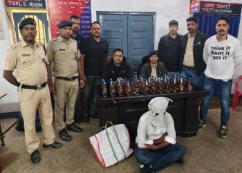हटिया रेलवे स्टेशन पर आरपीएफ ने की शराब बरामद !