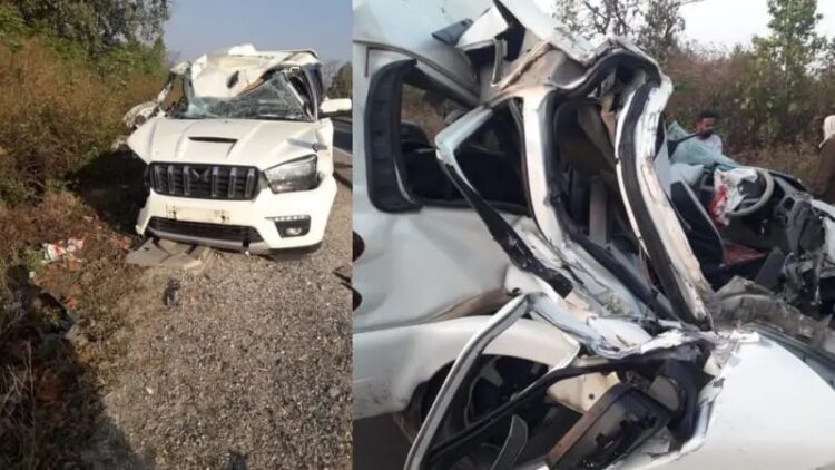 रांची के नामकुम में भीषण सड़क हादसा !
