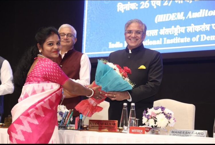 IIIDEM में 1 लाख से अधिक बीएलओ का पहला ! प्रशिक्षण शुरू किया