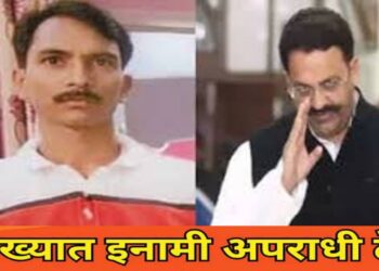 पुलिस के साथ अपराधी अनुज कनौजी की मुठभेड़ हुई !