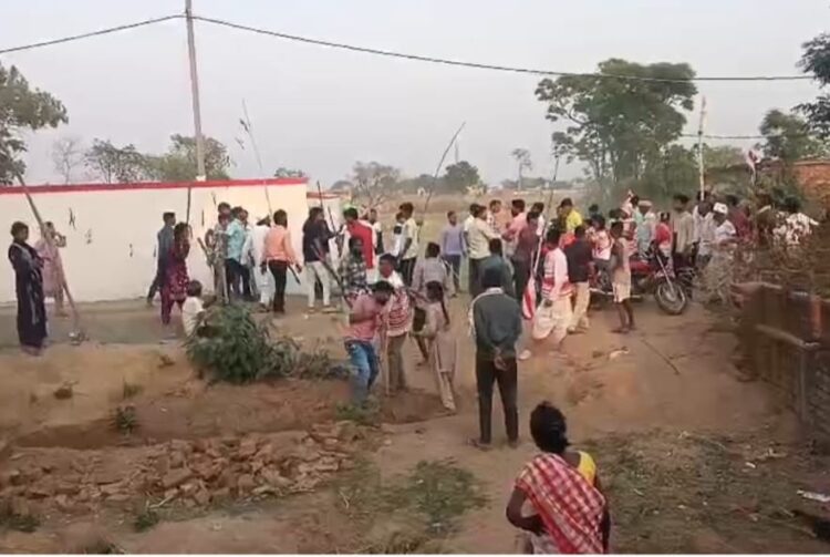 सरहुल झंडा लगाने को लेकर विवाद मारीपट में बदला !