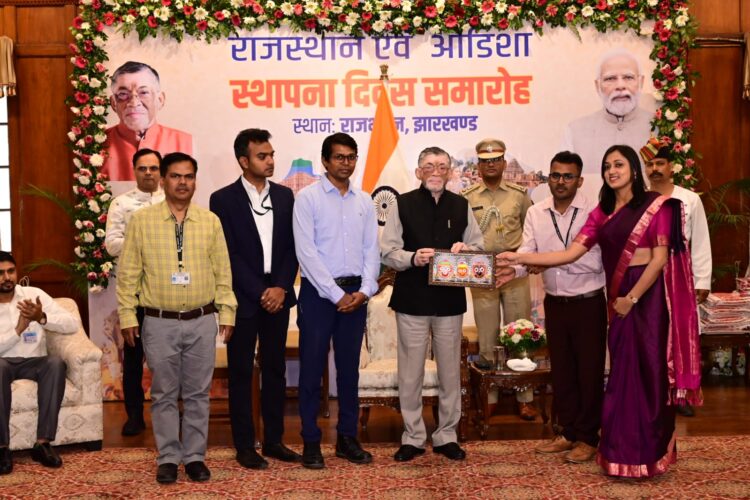 राज भवन में राजस्थान दिवस एवं ओडिशा दिवस समारोह मनाया गया !