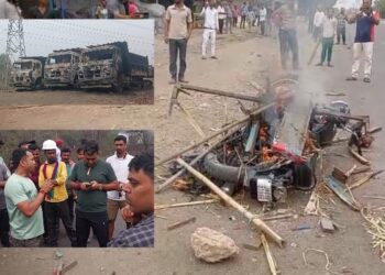 लाठीचार्ज में जवान युवक की मौ’त  !