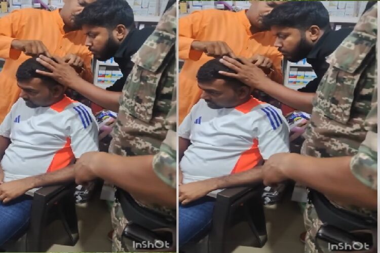 जयराम महतो के सिर में लगी चोट !