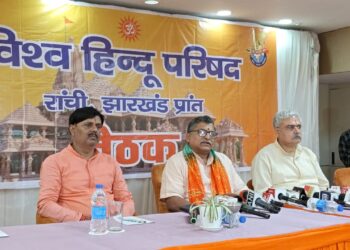 विदेशियों और विधर्मियों से झारखंड को बचाने की जरूरत : मिलिंद परांडे !