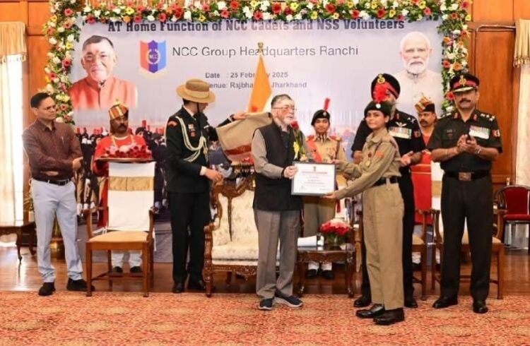 वीमेंस यूनिवर्सिटी की NCC कैडेट हेमंती पातर का रूस के लिए चयन !