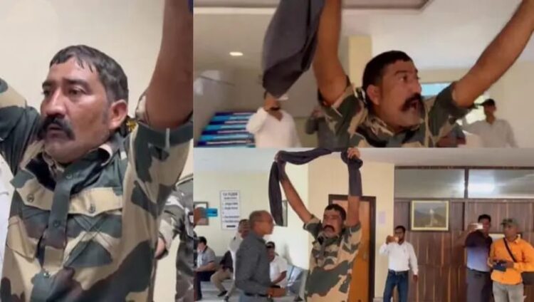 DC ऑफिस में पुलिस जवान ने किया हाई वोल्टेज ड्रामा !