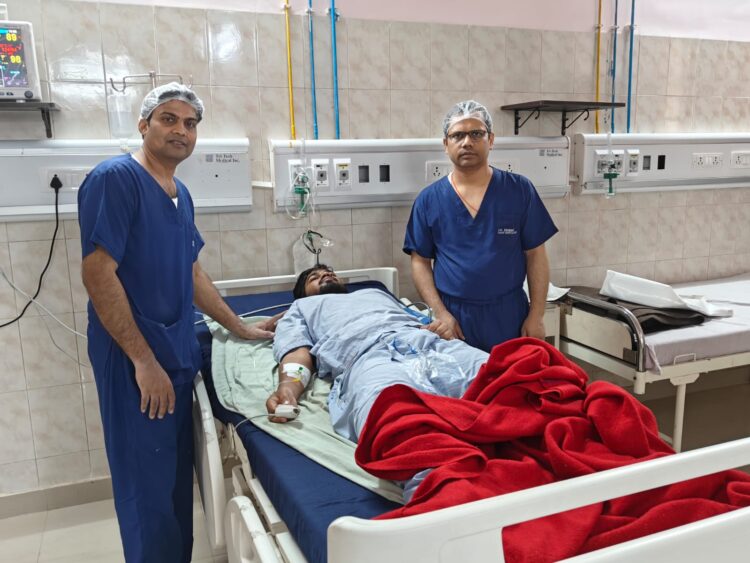 सदर अस्पताल में घुटने के लीगामेंट की सफल सर्जरी !