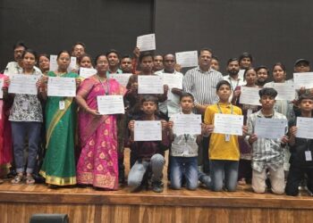 दिल्ली भ्रमण एवं लाइव वोटिंग एक्सपेरिएंस कराया गया !