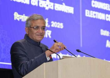 रवि कुमार ने भारत निर्वाचन आयोग के राष्ट्रीय सम्मेलन में झारखंड की ओर से लिया भाग !