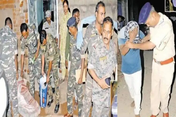 देर रात छापेमारी में एक मिनी गन फैक्ट्री का खुलासा हुआ !