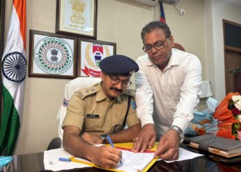 ग्रामीण एसपी के रूप में प्रवीण पुष्कर ने संभाला कार्यभार !