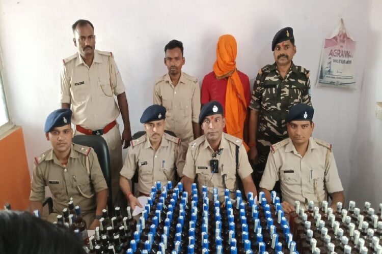 पुलिस को मिली बड़ी सफलता नकली शराब की बड़ी खेप को किया बरामद !