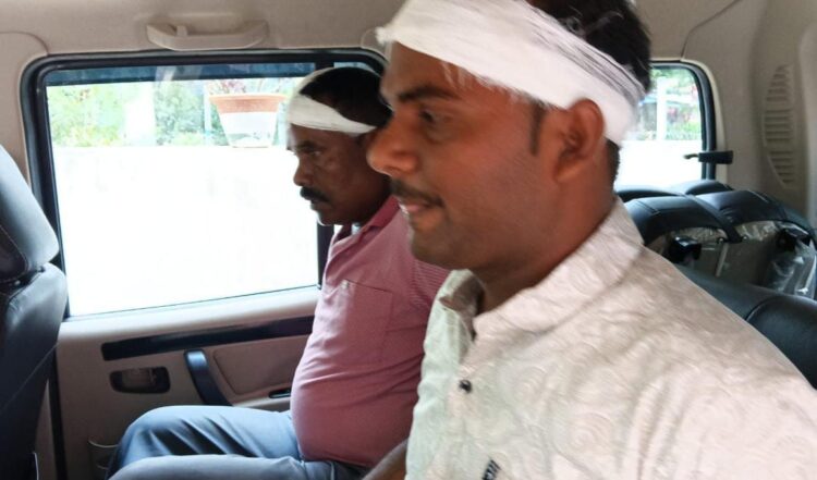 रांची में पुलिसकर्मियों पर हमला !