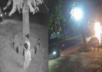 PLFI उग्रवादियों ने टाइल्स फैक्ट्री के गेट पर की फायरिंग !