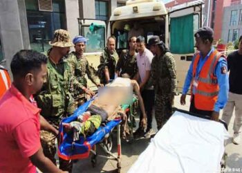 केबलांग थाना क्षेत्र में सर्च अभियान के दौरान आईडी विस्फोट !