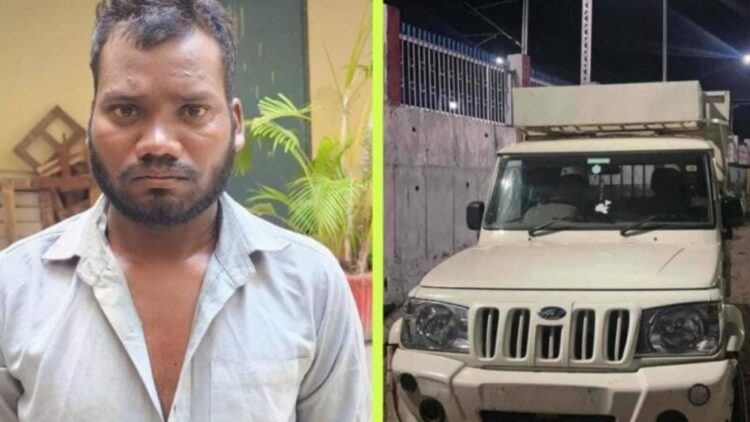 रांची में पुराने चालक ने चोरी की थी पिकअप !