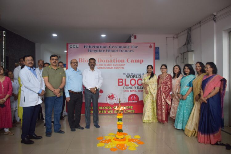 विश्व रक्तदाता दिवस पर मेगा रक्तदान शिविर का सफल आयोजन !