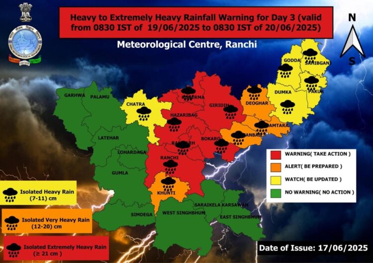 उत्तराखंड से लेकर ओडिशा तक आज भारी बारिश के आसार !