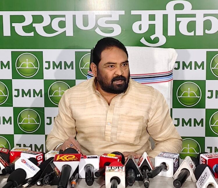 भाजपा आधी-अधूरी जानकारी पर आधारित आरोप मढ़ रही : विनोद कुमार पांडेय !