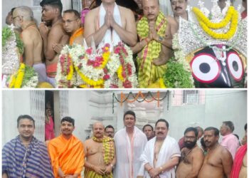 बड़कागढ़ स्थित ऐतिहासिक श्री जगन्नाथ स्वामी मंदिर में महाप्रभु !