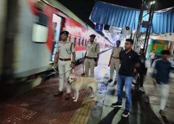 मुरी रेलवे स्टेशन पर विस्फोटक पदार्थों की जाँच !