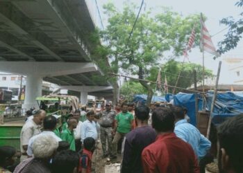 पिस्का मोड. अतिक्रमण हटाने का बड़ा अभियान चलाया !