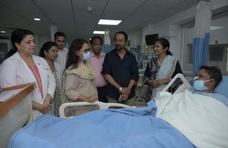 मंत्री शिल्पी नेहा तिर्की ने हॉकी खिलाड़ी विमल लकड़ा से की मुलाकात !