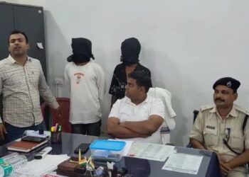 पुलिस ने पांच बच्चा चोर को गिरफ्तार किया !