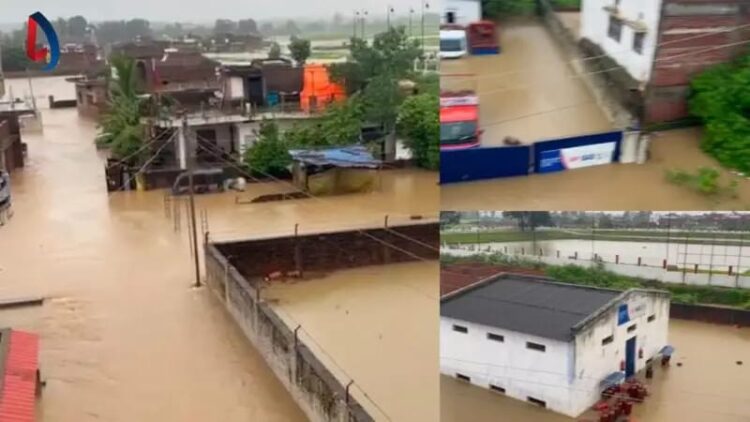 पलामू में भारी बारिश से स्थिति बिगड़ी !