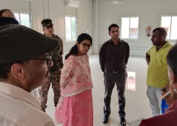 उपायुक्त का पांकी दौरा !