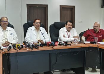 रिम्स निदेशक प्रो (डॉ) राज कुमार द्वारा आज एक प्रेस कांफ्रेंस आयोजित !