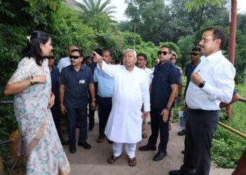 जिले के बाराबर क्षेत्र के विकास कार्य का किया निरीक्षण !