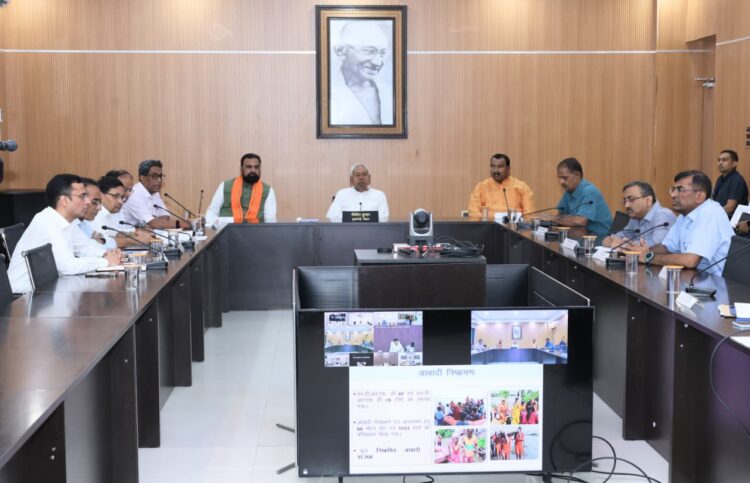 मुख्यमंत्री ने बाढ़ प्रभावित क्षेत्रों में  बचाव कार्यों की उच्चस्तरीय समीक्षा की !