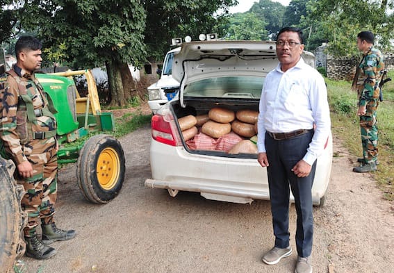 अवैध बालू कारोबार के खिलाफ कार्रवाई !