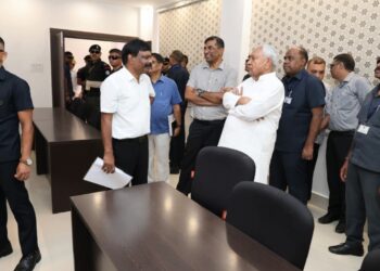 मुख्यमंत्री ने ललित नारायण मिश्र आर्थिक विकास एवं सामाजिक परिवर्तन संस्थान का किया निरीक्षण !